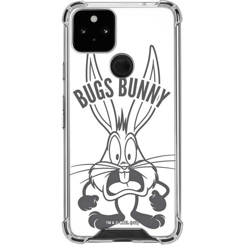 Looney Tunes Bugs Bunny Big Head Google Pixel 5 Clear Case